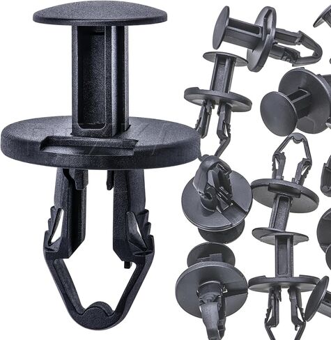 Rexka 10pcs 8mm Hole Model 3 Model Y Front Lower Splash Shield Guard Engine Under Cover Push-Type Retainer Clips 1128034-00-B for Tesla Model 3 Model Y 112803400B in Saudi Arabia
