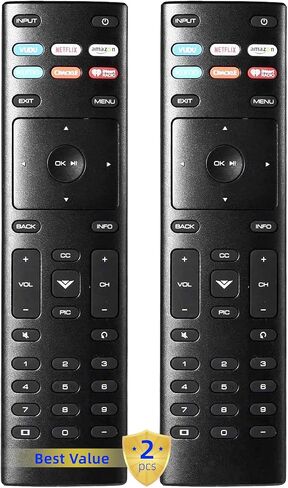 XRT136 جهاز تحكم عن بعد بديل عالمي متوافق مع جميع أجهزة تلفزيون Vizio الذكية بما في ذلك D-Series M-Series P-Series V-Series in Saudi Arabia