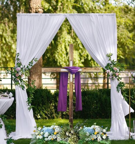 veonly 75 Inch Large Easter Wooden Cross, Large Standing Cross Decoration, Wood Jesus Christian Wall Crucifix Stand He is Risen Easter Decor, Christian Religious Decor for Home, Church, or Holiday Celebrations in Saudi Arabia