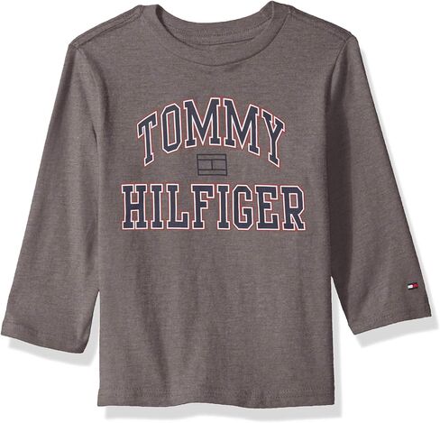 Tommy Hilfiger Boys' Dustin-bex Jersey Long Sleeve Tee in Saudi Arabia