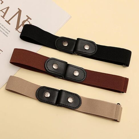 Adjustable Elastic Invisible Belt for Men and Women Seamless Design for Jeans and Casual Wear in Saudi Arabia