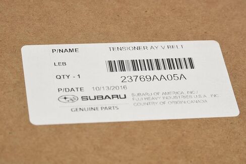Subaru Serpentine V-Belt Tensioner 2013-2019 Outback Legacy 2016 Forester 23769AA05A Genuine OEM in Saudi Arabia