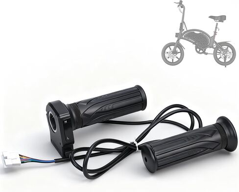 استبدال مقبض الخانق للدراجة الإلكترونية 36 فولت من Throttle KH-DX مع شاشة عرض الجهد LCD والتحكم في السرعة، متوافق مع Jetson Bolt Pro/Atlas، DYU D3F/D2F/C3/C4، Ancheer، مسرع قبضة تويست للدراجة الكهربائية بقدرة 250 وات in Saudi Arabia