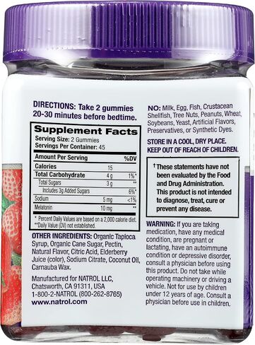 Natrol Melatonin 10Mg Gummies, 90 Ct in Saudi Arabia