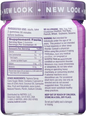 Natrol Melatonin 10Mg Gummies, 90 Ct in Saudi Arabia