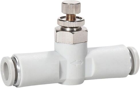 1PCS Pipeline Speed Control Valve APA/APAM/PSA Cylinder Control Valve Pneumatic Throttle Valve Quick-Plug Connector(APA8) in Saudi Arabia