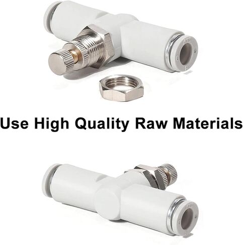 1PCS Pipeline Speed Control Valve APA/APAM/PSA Cylinder Control Valve Pneumatic Throttle Valve Quick-Plug Connector(APA8) in Saudi Arabia
