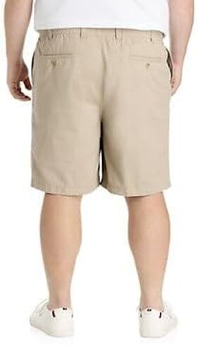 Harbor Bay by DXL Men's Big and Tall Elastic-Waist Cotton Shorts in Saudi Arabia