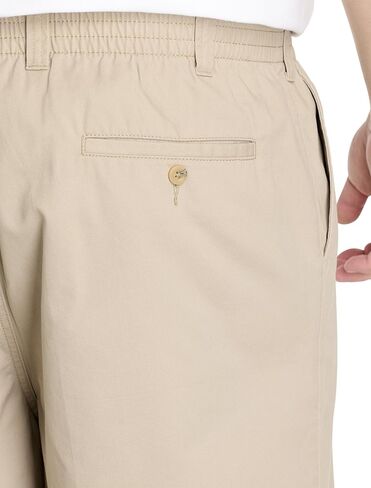 Harbor Bay by DXL Men's Big and Tall Elastic-Waist Cotton Shorts in Saudi Arabia