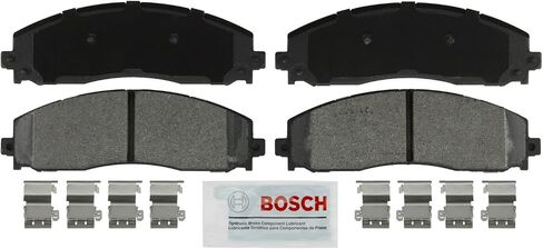 مجموعة وسائد فرامل قرصية شديدة التحمل من BOSCH BSD1691 - متوافقة مع سيارات Ford F-250 Super Duty، وF-350 Super Duty، وF-450 Super Duty؛ مؤخرة in Saudi Arabia