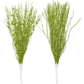 16 Pcs Christmas Tree Artificial Glitter Berry Stem Ornaments, 43 cm Decorative Bead Sticks, Glittery Twigs, Picks for Christmas Tree, Vase, Holiday, Wedding, Party (Green) in Saudi Arabia