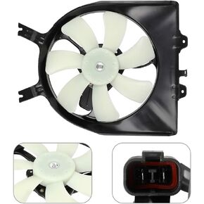 مروحة تبريد مكثف A/C بجانب الركاب/مروحة تبريد مشعاع RH متوافقة مع 2005-2010 لهوندا أوديسي، تم استبدالها 620-244 610850 in Kuwait