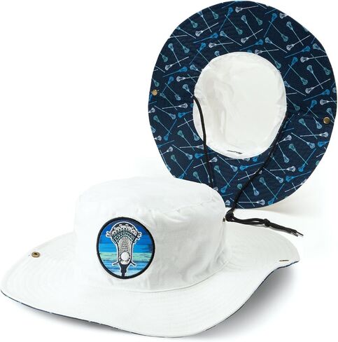 ChalkTalkSPORTS Lacrosse Bucket Hats - Outdoor & Beach Lacrosse Sun Hat - Multiple Designs in Saudi Arabia