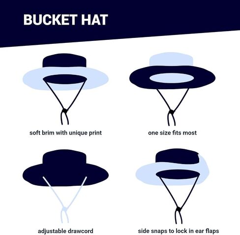 ChalkTalkSPORTS Lacrosse Bucket Hats - Outdoor & Beach Lacrosse Sun Hat - Multiple Designs in Saudi Arabia