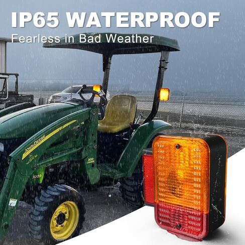 ضوء الذيل الخلفي لجرار جون ديري 1023E 1026 قبل -310000، مصباح تحذير الجانب الأيمن الأيسر لـ JD، جزء تحذير إيقاف تشغيل الفرامل الخلفية المقاومة للماء LVA14365 LVA14366 AM120358 AM120360 in Kuwait