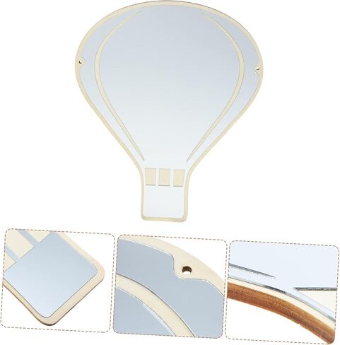 Cabilock Acrylic Mirror Ornament Rabbit Mirror Wall Art Decal Easy Install Decor in Saudi Arabia