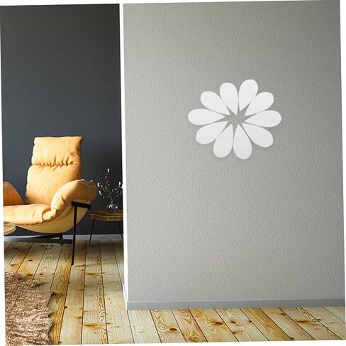 Lurrose 3bags Decorative Acrylic Mirror Wall Decals Self-Adhesive Mini Craft Mirrors for Boys and Girls Rooms Easy Installation Wall Art Stickers for Home Decor in Saudi Arabia