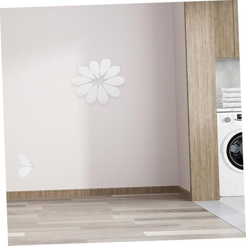 Lurrose 3bags Decorative Acrylic Mirror Wall Decals Self-Adhesive Mini Craft Mirrors for Boys and Girls Rooms Easy Installation Wall Art Stickers for Home Decor in Saudi Arabia