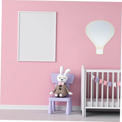 Luxshiny مرآة جدار ديكور الاكريليك أرنب زخرفة عصا مرآة ديكور ديكور المنزل المعاصر in Kuwait