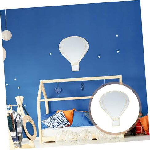 Luxshiny مرآة جدار ديكور الاكريليك أرنب زخرفة عصا مرآة ديكور ديكور المنزل المعاصر in Kuwait