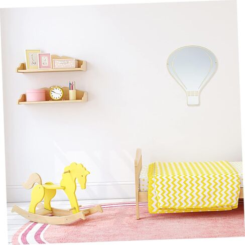 Luxshiny مرآة جدار ديكور الاكريليك أرنب زخرفة عصا مرآة ديكور ديكور المنزل المعاصر in Kuwait