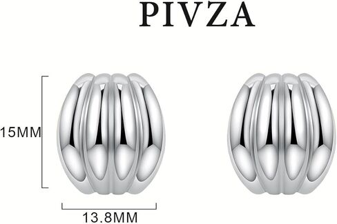Statement Chunky Gold Earrings for Women Unique Square Stainless Steel Heaven Mayhem Button Stud Earrings Trendy Jewelry in Saudi Arabia
