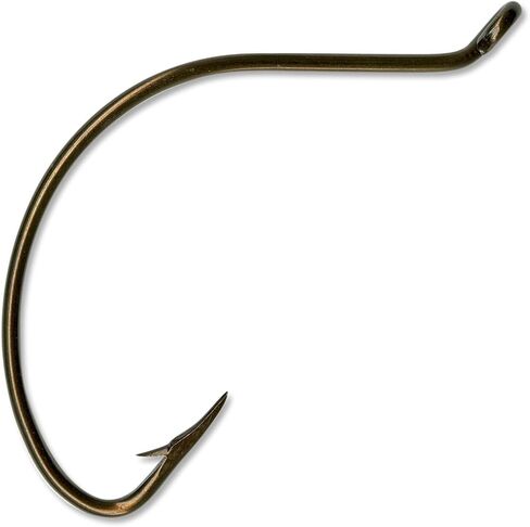 Mustad Wide Gap Hook, Hollow Point, Slightly Reversed, Up Eye 14 in Saudi Arabia