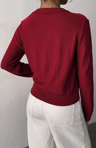 Sweetmoon Cropped Cardigan Sweaters for Women Lightweight, Knit Wool Button Up Cardigan, Fall Sweaters for Women Trendy in Kuwait