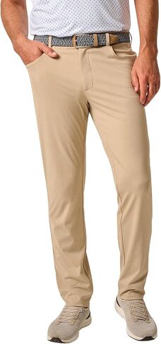 johnnie-O Momentum Stretch Knit Performance Pant كاكي فاتح / 33/32 in Saudi Arabia