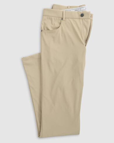 johnnie-O Momentum Stretch Knit Performance Pant كاكي فاتح / 33/32 in Saudi Arabia