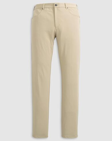 johnnie-O Momentum Stretch Knit Performance Pant كاكي فاتح / 33/32 in Saudi Arabia