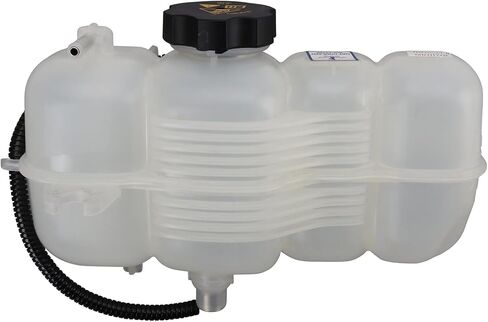 DAT AUTO PARTS Engine Coolant Recovery Bottle Overflow Reservoir Tank With Cap Replacement for 2019 2020 2021 2022 Jeep Cherokee V6 White Textured Plastic CH3014178 68288281AB in Saudi Arabia