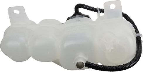 DAT AUTO PARTS Engine Coolant Recovery Bottle Overflow Reservoir Tank With Cap Replacement for 2019 2020 2021 2022 Jeep Cherokee V6 White Textured Plastic CH3014178 68288281AB in Saudi Arabia