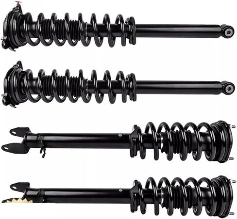 2X Front/Rear Shock Absorber Compatible for Tesla Model S 2011-2016 RWD 2WD Assys(2X Rear) in Saudi Arabia