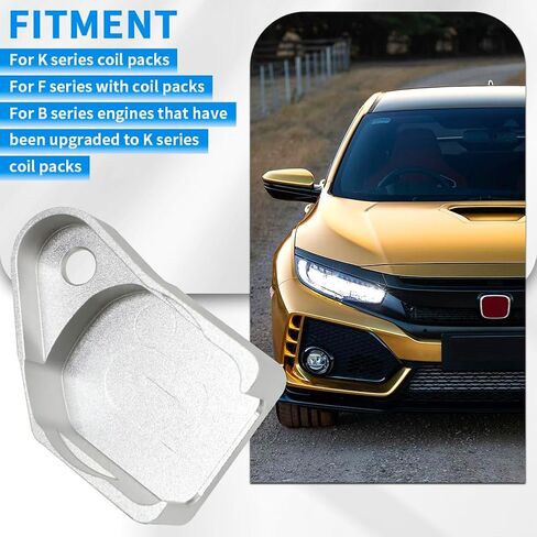 AUTOVIC Billet Alumium Coil Pack Cover for Honda Acura K Series K20 K24 Type R Civic RSX in Saudi Arabia