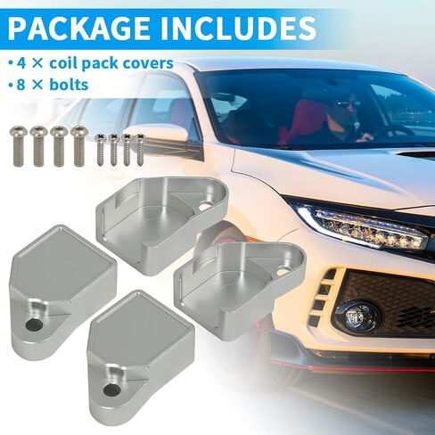 AUTOVIC Billet Alumium Coil Pack Cover for Honda Acura K Series K20 K24 Type R Civic RSX in Saudi Arabia