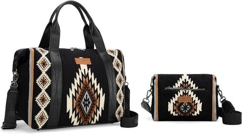 Wrangler Aztec Duffel Bag and Crossbody Bag Set in Saudi Arabia