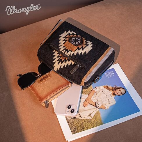 Wrangler Aztec Duffel Bag and Crossbody Bag Set in Saudi Arabia