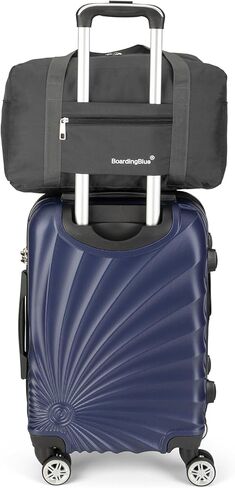 United Airline Personal Item Travel Under seat 17 x 10 x 9 Perfect Fit For Most Airlines (Black) in Kuwait
