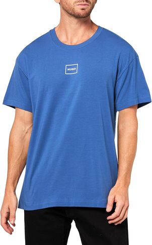 HUGO Men's Logo Outline Short Sleeve Tshirt in Saudi Arabia
