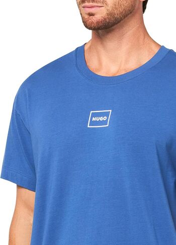 HUGO Men's Logo Outline Short Sleeve Tshirt in Saudi Arabia
