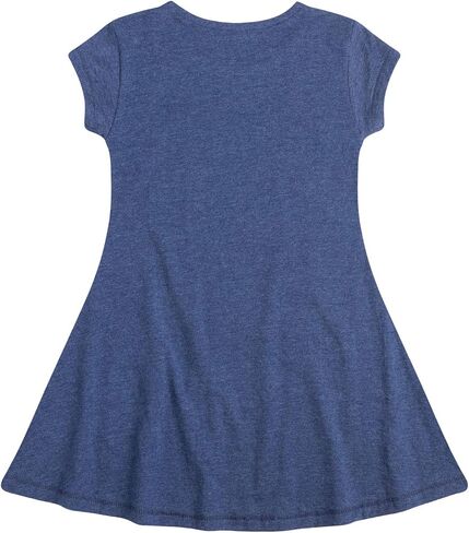 HYBRID APPAREL - Peanuts - Snoopy Looking Up Rainbow - Toddler & Youth Girls Fit & Flare Dress in Saudi Arabia