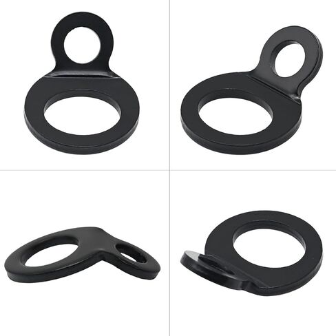10Pcs Tie Down Attachment Points Multi-Purpose Tie Down Anchor Strapping Hooks Stainless Steel Tie Down Strap Rings for Dirt Bike Motorcycle Trailer Pickup Truck Camper RV (10Pcs) in Saudi Arabia