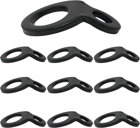 10Pcs Tie Down Attachment Points Multi-Purpose Tie Down Anchor Strapping Hooks Stainless Steel Tie Down Strap Rings for Dirt Bike Motorcycle Trailer Pickup Truck Camper RV (10Pcs) in Saudi Arabia