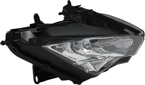 TCT-MOTORPARTS Black Front Headlight Headlamp Assembly Fit For Kawasaki Ninja 400 2018-2024 NINJA ZX-6R ZX636 2019-2023 in Saudi Arabia