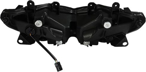 TCT-MOTORPARTS Black Front Headlight Headlamp Assembly Fit For Kawasaki Ninja 400 2018-2024 NINJA ZX-6R ZX636 2019-2023 in Saudi Arabia
