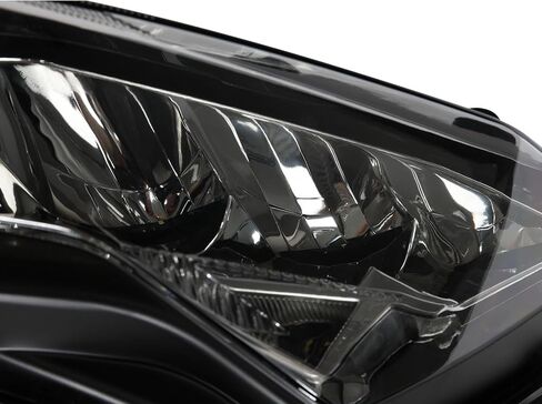 TCT-MOTORPARTS Black Front Headlight Headlamp Assembly Fit For Kawasaki Ninja 400 2018-2024 NINJA ZX-6R ZX636 2019-2023 in Saudi Arabia