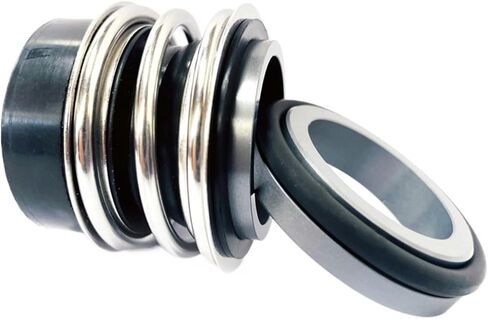 1pcs MG12-38/G6 MG12/38-Z Elastomer Bellow Seal MG12 38mm With G6 Seat For Water Pump Material: SIC/SIC/VIT in Saudi Arabia