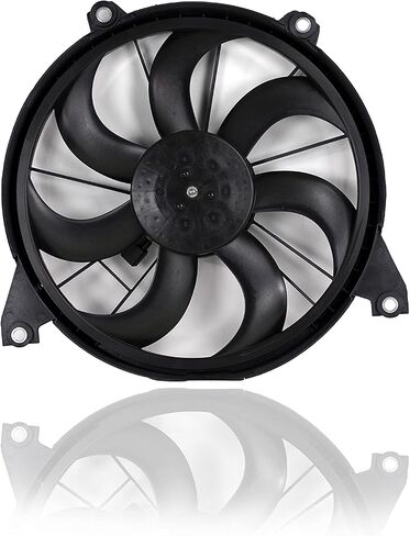 Dual Radiator and Condenser Fan Assembly - Pacific Best Inc. Compatible/Replacement for CH3115160 09-20 Dodge Journey 2.4L With Temperature Control, 09-10 3.5L, 11-17 3.6L in Saudi Arabia