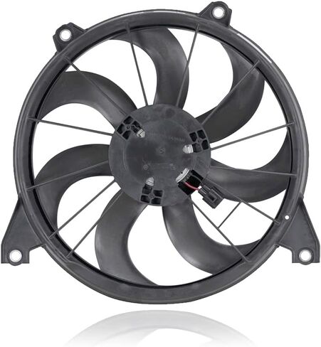 Dual Radiator and Condenser Fan Assembly - Pacific Best Inc. Compatible/Replacement for CH3115160 09-20 Dodge Journey 2.4L With Temperature Control, 09-10 3.5L, 11-17 3.6L in Saudi Arabia